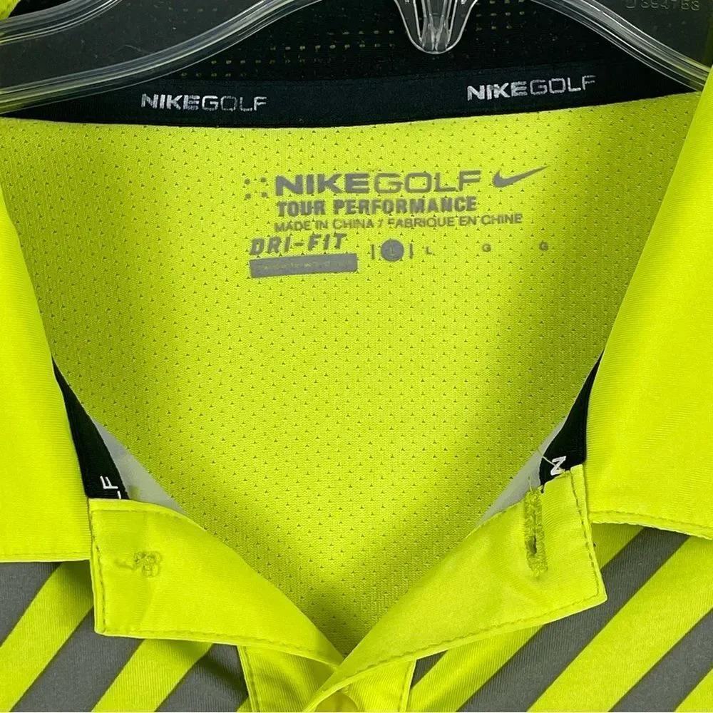 Men's Nike Golf Tour‎ Performance Dri-Fit Polo Large - Picture 6 of 10